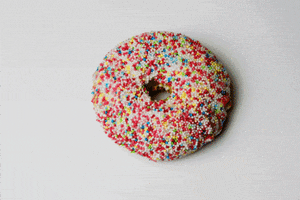 delicious donut GIF