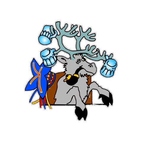 HulluPoro Sticker