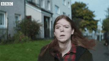 Rose Leslie Running GIF by BBC