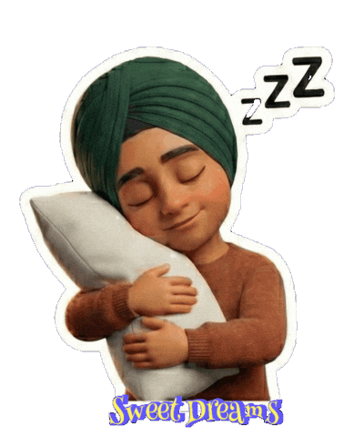 Good Night Sleeping Sticker