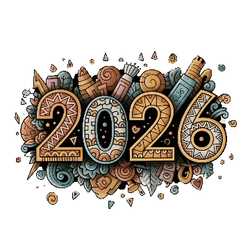 Happy New Year Nye Sticker by Petals Patch