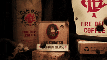 Fire Department Coffee GIF by DrSquatchSoapCo