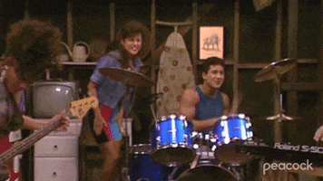 Jamming Saved By The Bell GIF by PeacockTV
