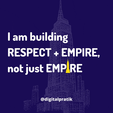 Quote Empire GIF by Digital Pratik