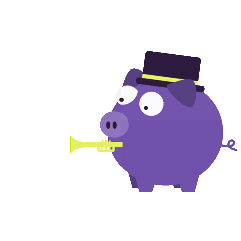 Lila Sticker by Valiant Bank