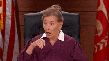 Judge Judy What GIF by Amazon Freevee