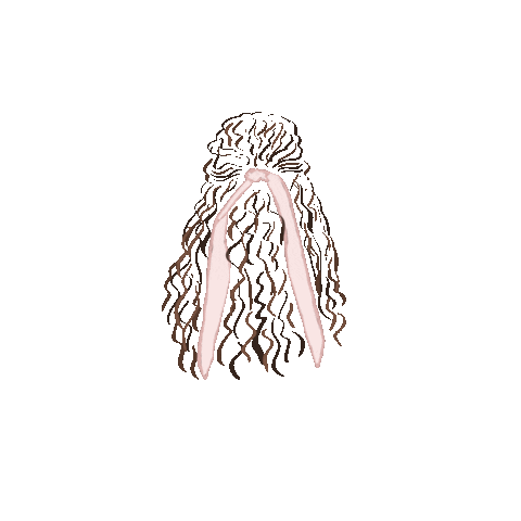 Curlyhair Sticker
