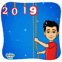 Happy New Year GIF by Bobble