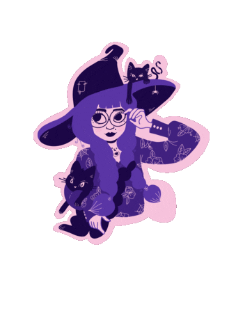 Black Cat Sticker