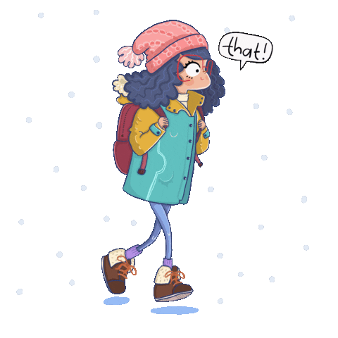 Snow Sticker