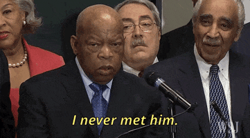I Dont Know Her John Lewis GIF by GIPHY News