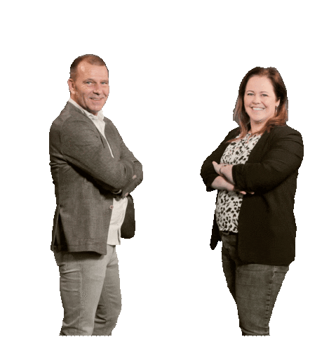 Happy We The Best Sticker by XL Bedrijfskleding