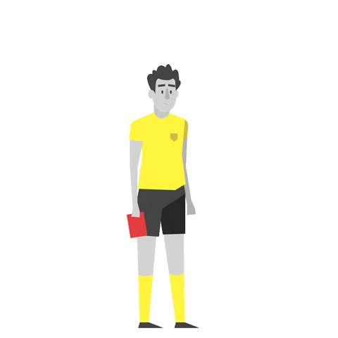 Red Card Soccer GIF by Axitour