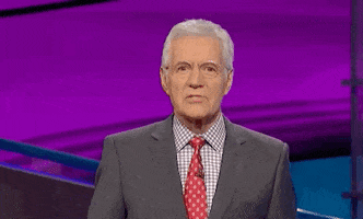 Alex Trebek GIF by Jeopardy!
