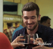 Happy Ned Willis GIF by Neighbours (Official TV Show account)