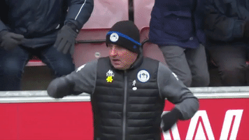 paul cook latics GIF by Wigan Athletic