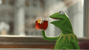 Kermit The Frog Drink GIF by Muppet Wiki