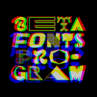 Beta Fonts GIF by Mota Italic