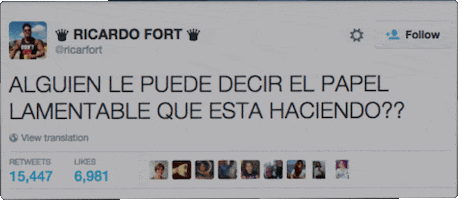 Ricardo Fort Twitter GIF