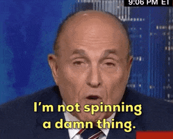 Rudy Giuliani Spinning GIF by GIPHY News