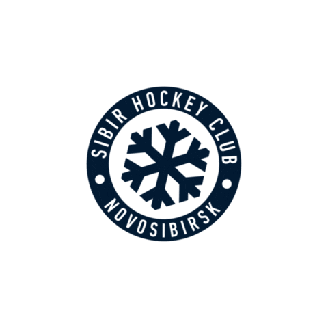 hcsibir hockey snowflake khl sibir Sticker