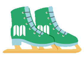 Ice Skating Sticker by GaleriaMłociny