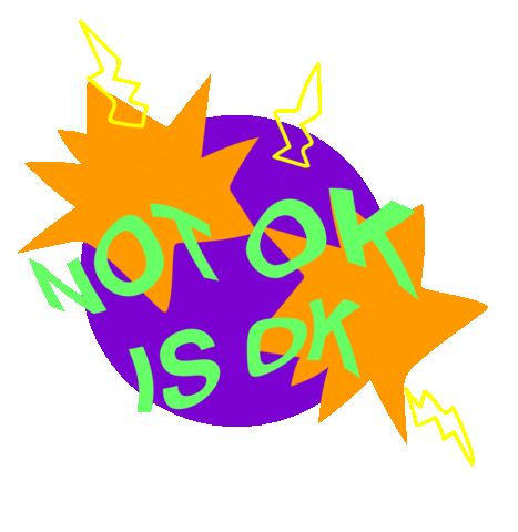 Mental Health Ok Sticker