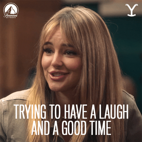 Good Vibes Smile GIF by Yellowstone