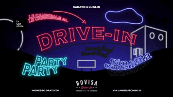 drive in GIF by BOVISA Drive-in