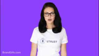 UTRUST surprise mind blown t-shirt utrust GIF