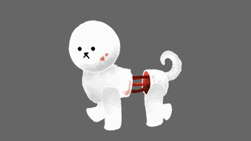 Pipapeep cute animation dog kawaii GIF