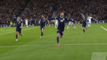 Oliver Burke Football GIF by Scotland National Team