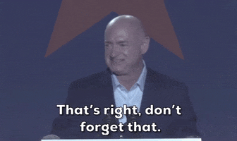 Dont Forget Mark Kelly GIF by Election 2020