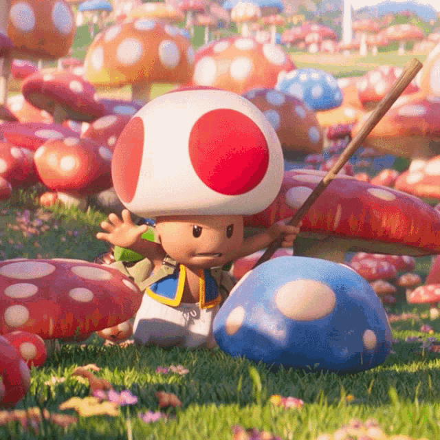 Nintendo Toad GIF by The Super Mario Bros. Movie