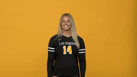Volleyball GIF by Cal State LA Golden Eagles - Find & Share on GIPHY