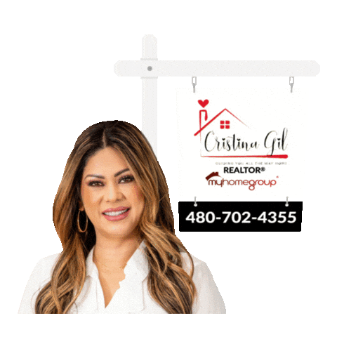 Cristina Gil - Real Estate Agent Sticker