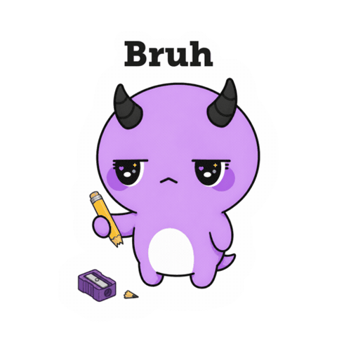 Sticker Disbelief Sticker by Naru Naru