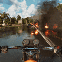 Driving On Fire GIF by Far Cry 6