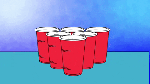 road trip beer pong gif