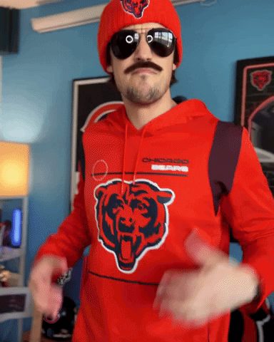 Excited Chicago Bears GIF