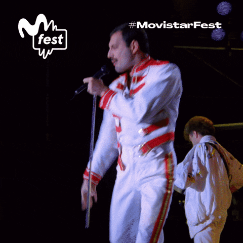 Freddie Mercury Festival GIF by Movistar+