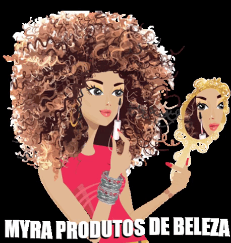 Makeup GIF by Myra Produtos de Beleza