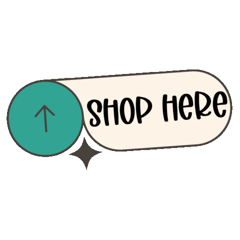 Shopping Click Here Sticker by The Sassy Heifer Boutique