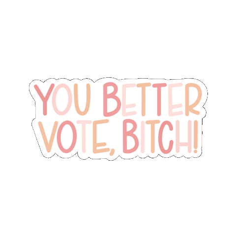 Vote Voting Sticker