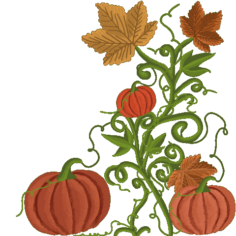 Fall Season Halloween Sticker