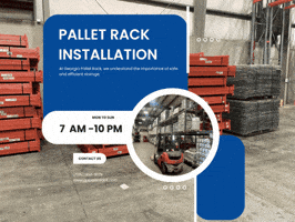 Palletrackinstallation GIF