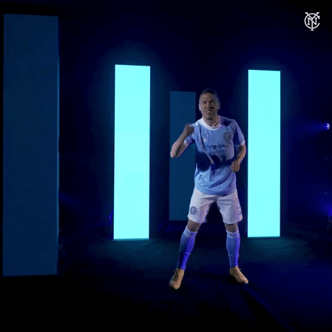 Pumped Up Reaction GIF by NYCFC