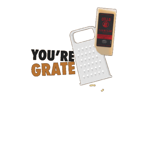 Grate Sticker by Cello Cheese