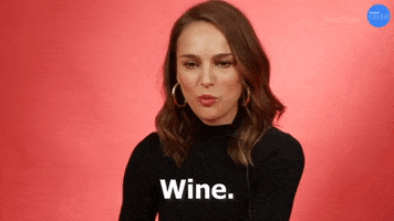 Natalie Portman Rose Wine GIF by BuzzFeed