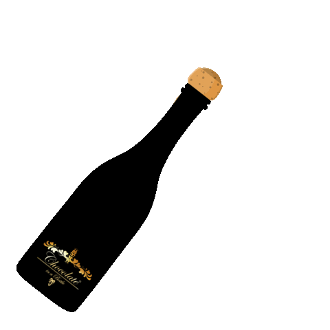 Chocolate In A Bottle Sticker